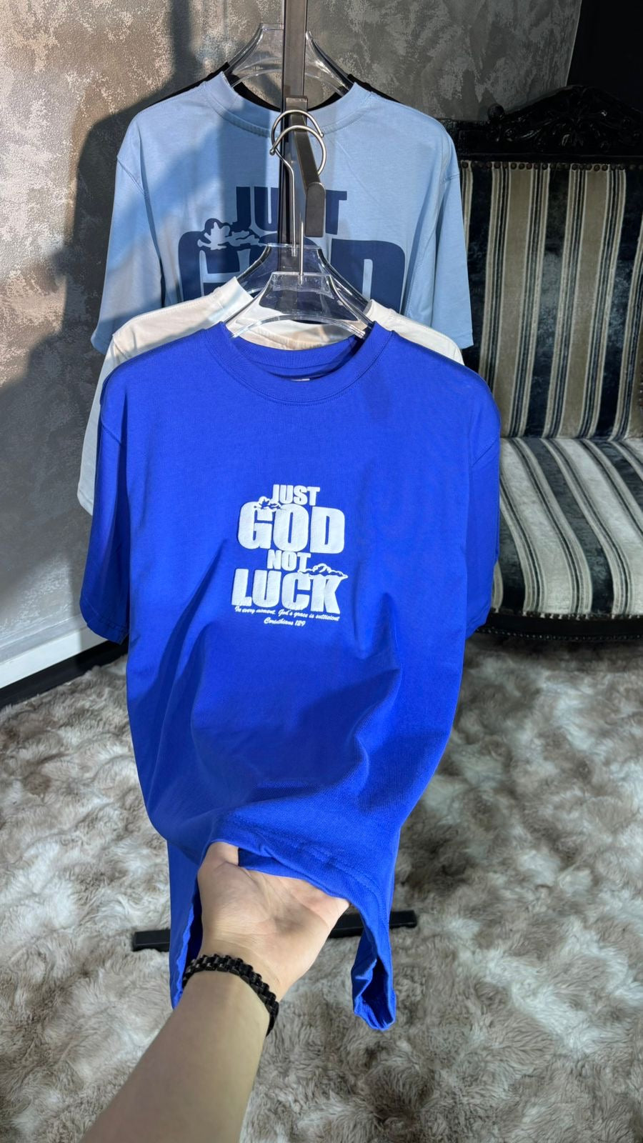 T-shirt over