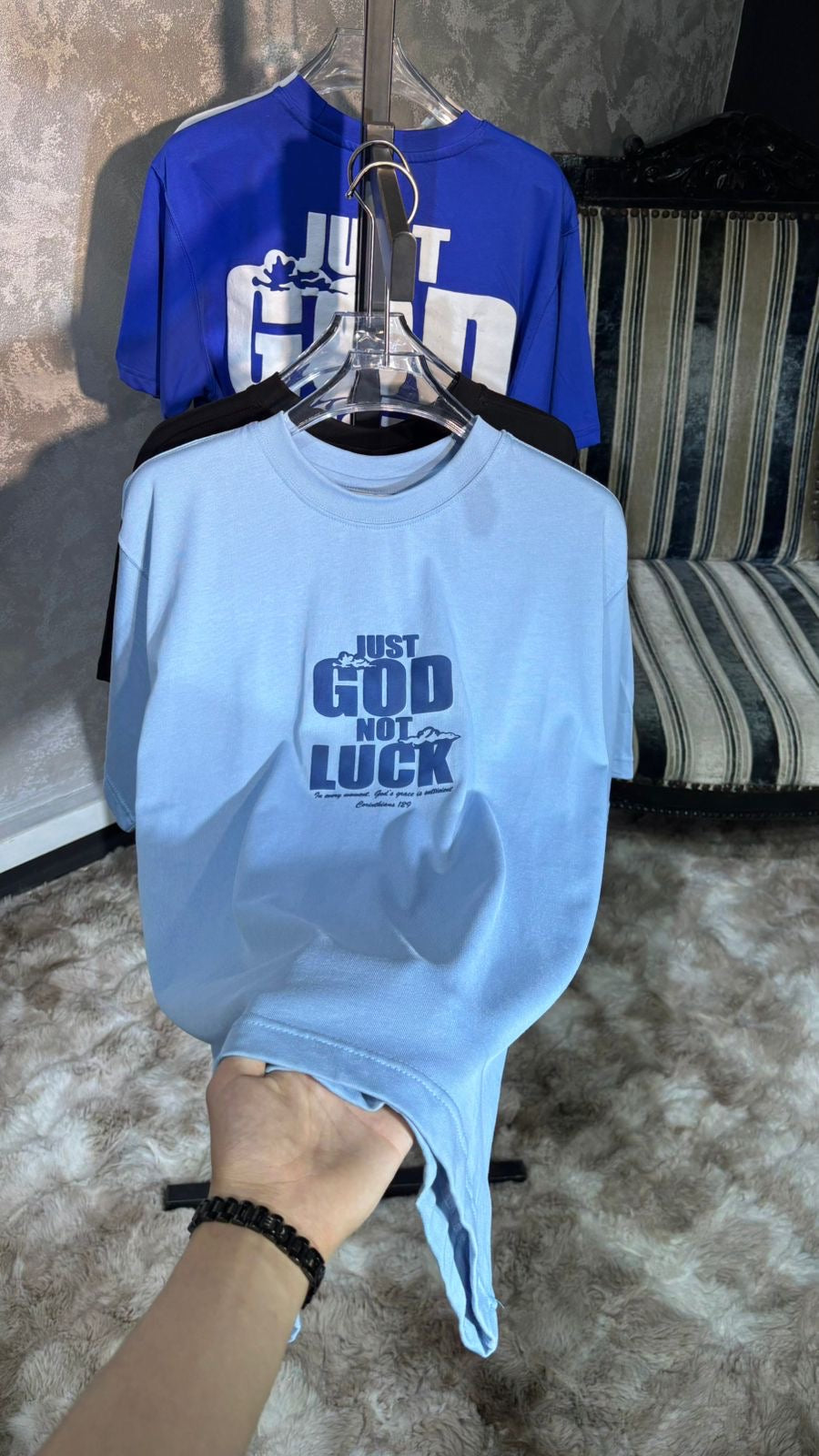 T-shirt over