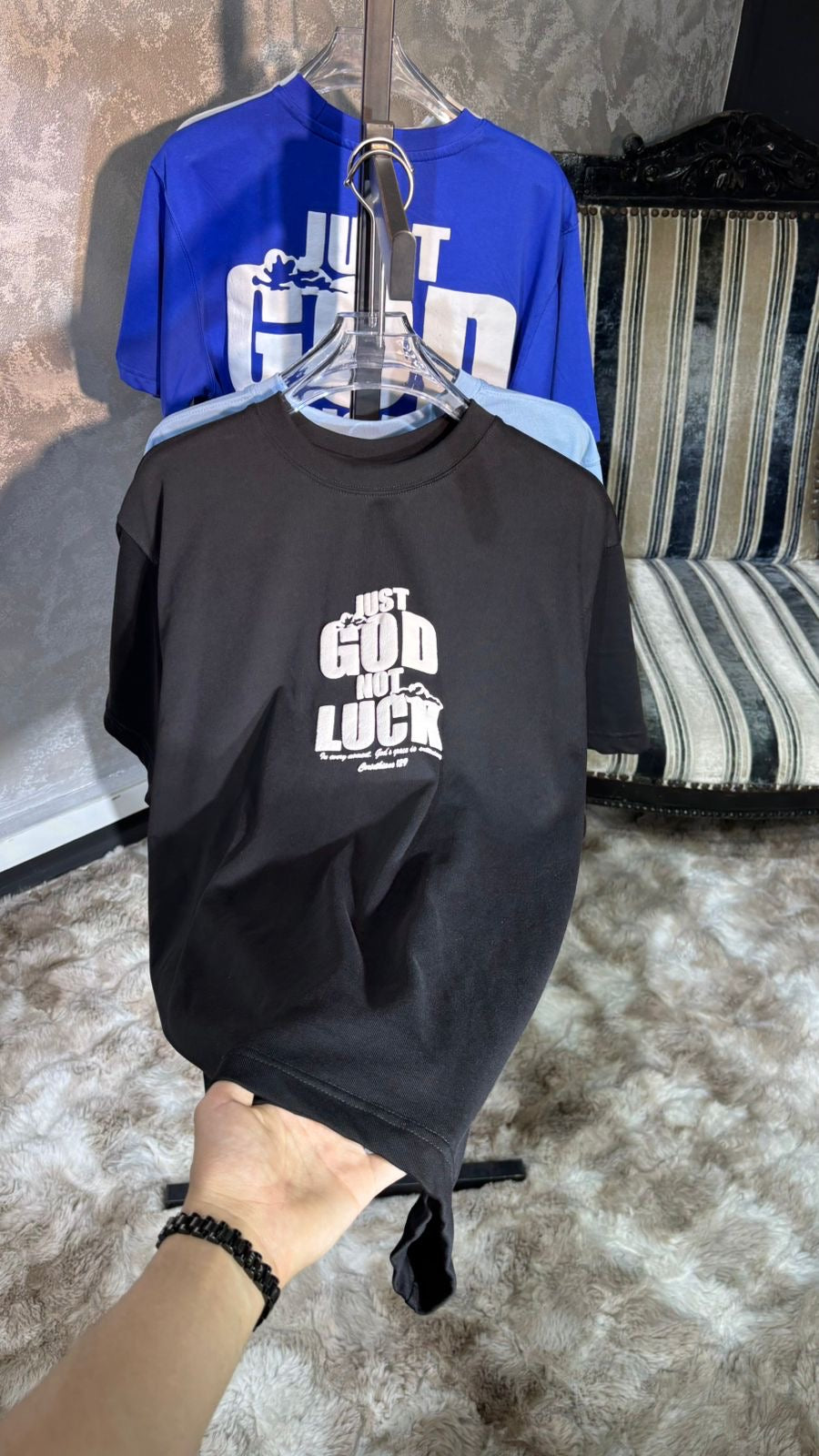 T-shirt over