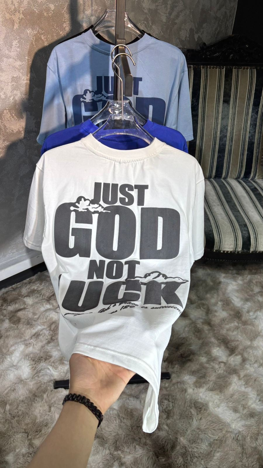T-shirt over